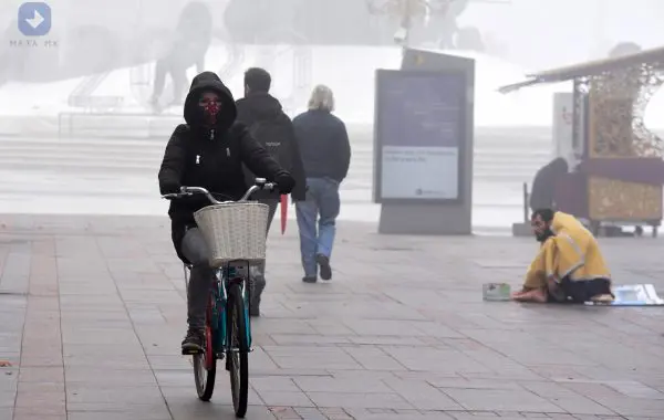 The best options for lower exposure to PM particles is to go on foot or ride a bike when the air is clean or by bus when the air is polluted