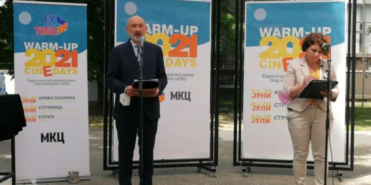 EU Delegation, Youth Cultural Centre launches warm-up CINEDAYS – European Traveling Cinema under the Open Sky