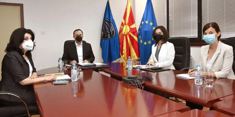 MoI Spasovski holds online meeting with EU Delegation representatives