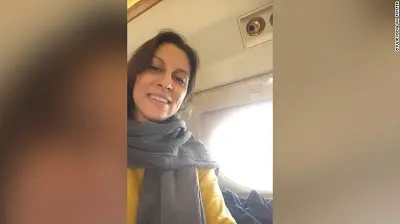 Nazanin Zaghari-Ratcliffe and Anoosheh Ashoori arrive in UK after being freed from Iran