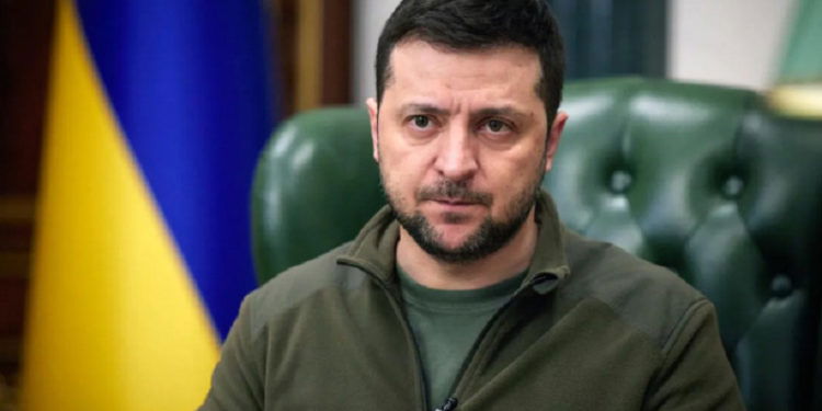 (VIDEO) President Zelenskiy of Ukraine raises hopes for freedom of all Ukraine