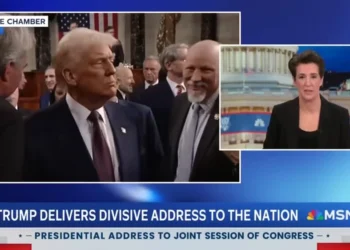President Trump busted. Again! MSNBC’s Rachel Maddow sets the record straight on Trump address falsehoods